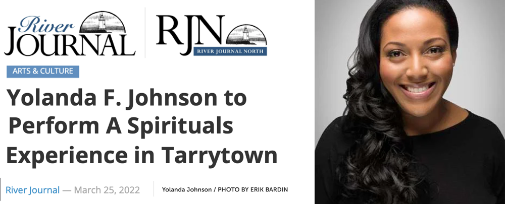 Yolanda F. Johnson to Perform A Spirituals Experience in Tarrytown | The River Journal