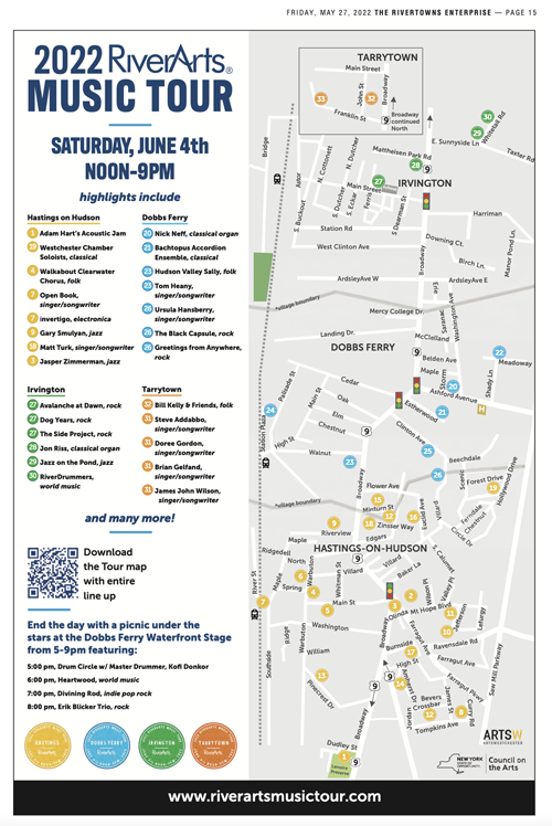 Music Tour Map